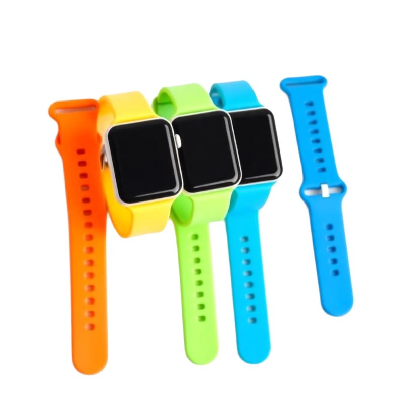 Pack 4 Correas Silicona Colores